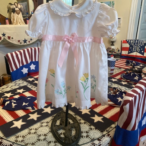 A Little Angel Vintage Infant Girls Dress size 24 months - Picture 13 of 16